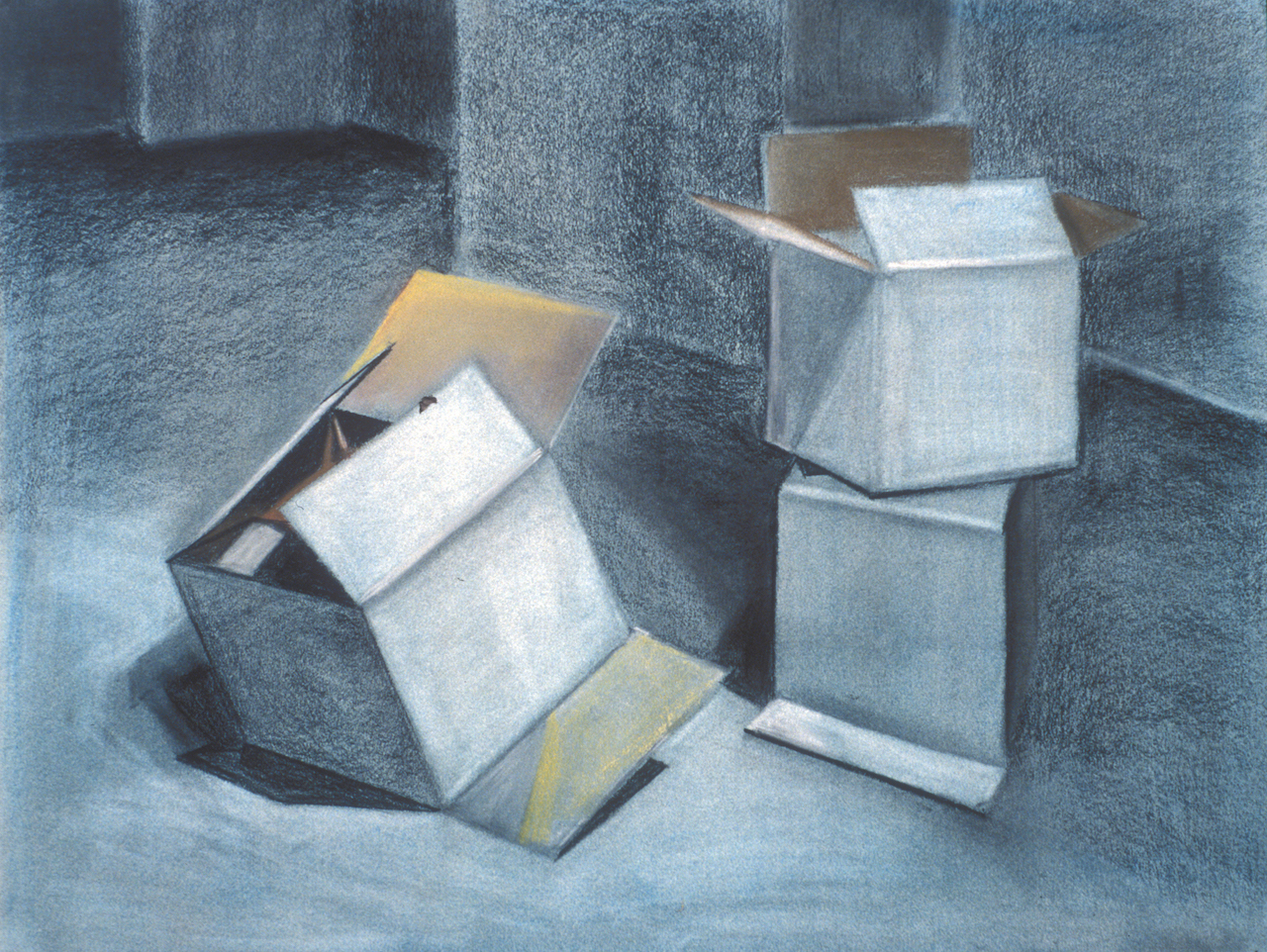 Still life with boxes