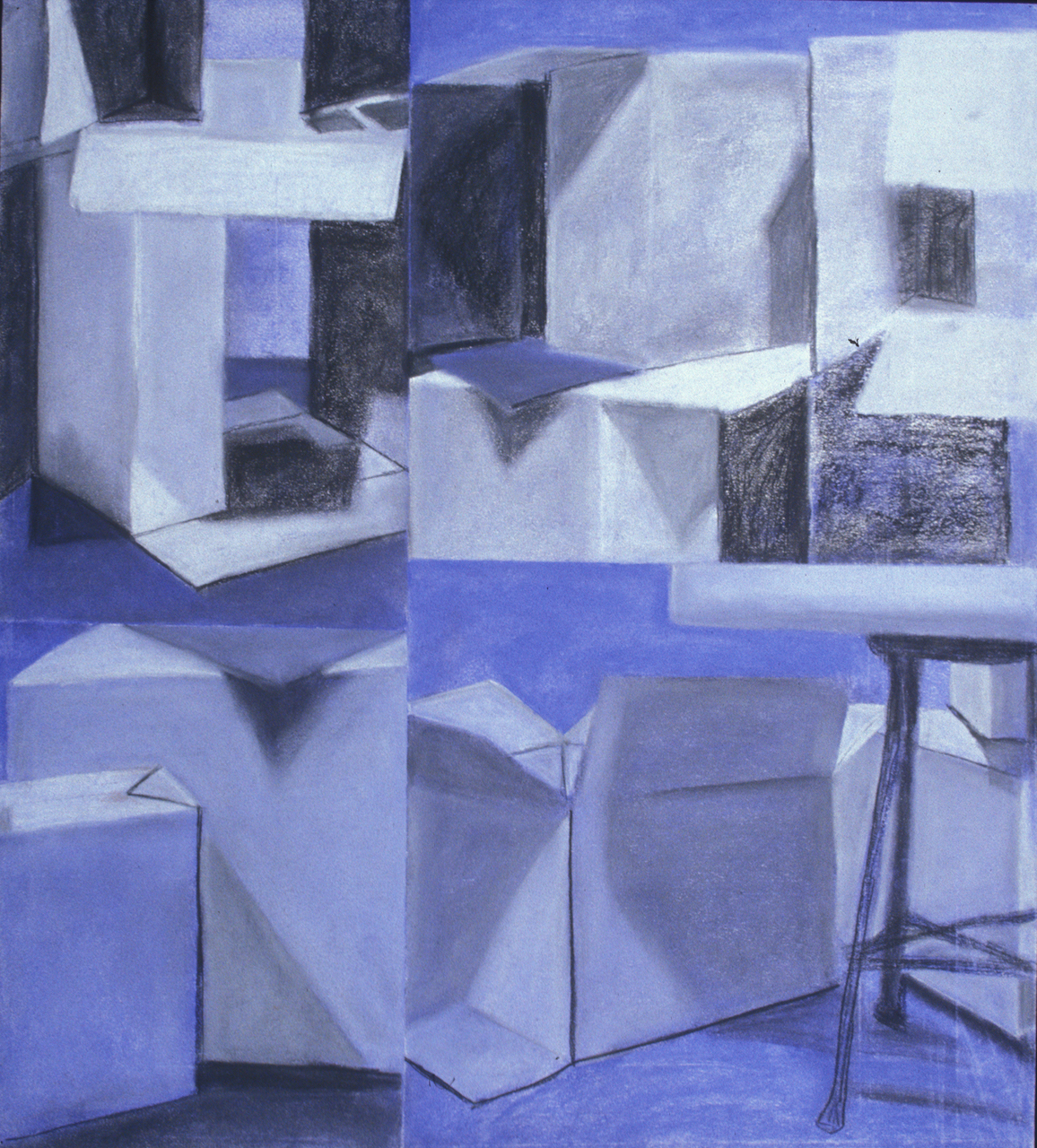Still life with boxes